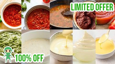 Free Coupon 30 Universal Sauces and Dips - Part-1 to 3