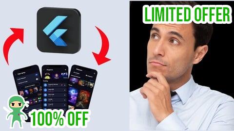 Free Coupon 5 Days 5 Flutter App Projects From Scratch 2025