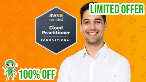 Free Coupon 6 Practice Exams | AWS Certified Cloud Practitioner [2026]