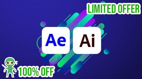 Free Coupon Adobe Illustrator & After Effects 2 in 1 Course for Newbies