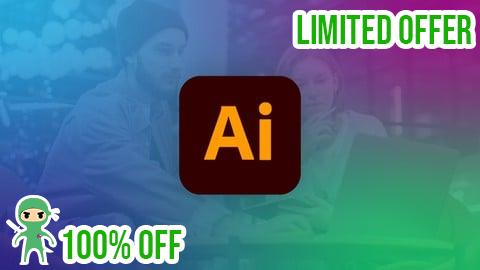 Free Coupon Adobe Illustrator Course: Basics to Advanced with AI