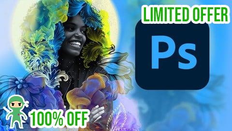 Free Coupon Adobe Photoshop CC for Everyone - 12 Practical Projects