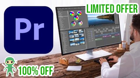 Free Coupon Adobe Premiere Pro CC Video Editing  Course For Beginners