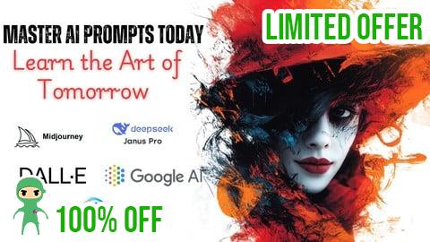Free Coupon AI Art Mastery: Advanced Techniques for MidJourney, Dalle E