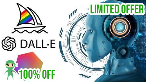 Free Coupon AI Art Mastery: Midjourney, DALL·E 3 & Stable Diffusion