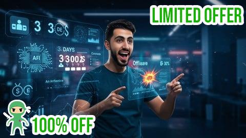 Free Coupon AI Mastery Challenge: Achieve Financial Freedom in 3 Days