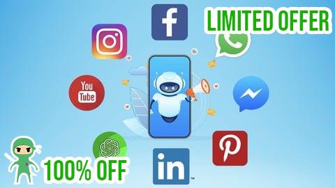 Free Coupon AI-Powered Social Media 2025: ChatGPT, Gemini, Canva + Ads