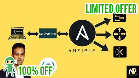 Free Coupon Ansible for Network Engineers: Hands-On & Capstone Projects