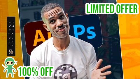 Free Coupon Aprende diseño desde cero con Photoshop e Illustrator