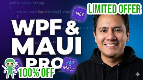 Free Coupon Aprende WPF y MAUI desde CERO usando C#
