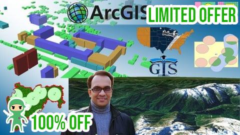 Free Coupon ArcGIS Level 1: GIS & ArcMap, ArcCatalog, ArcGlobe, ArcScene