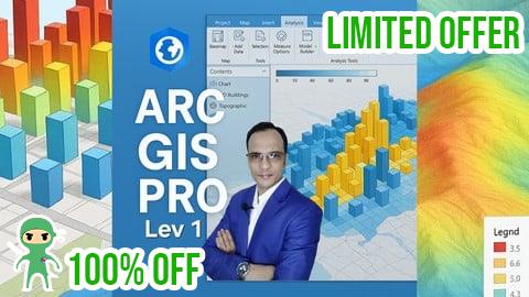 Free Coupon ArcGIS Pro Level 1: Master GIS Skills from Beginner to Pro