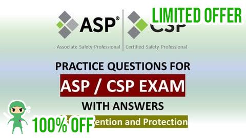 Free Coupon ASP / CSP Exam Preparation - Fire Prevention and Protection