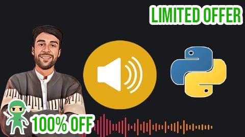 Free Coupon Audio Proccessing |Audio Automation with Python Programming