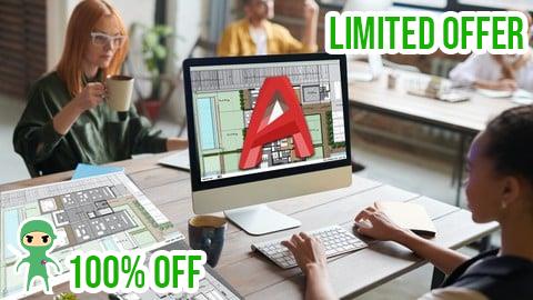 Free Coupon AutoCAD 2023 MasterClass: Produce Amazing Site Plans Quickly