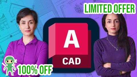 Free Coupon AutoCAD 2D for Architects: Tools & Real Project Fast