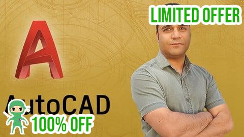 Free Coupon AutoCAD  for Mechanical Design– Quick & Practical Projects