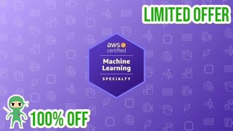 Free Coupon AWS Certified Machine Learning Specialty Practice Tests 2025
