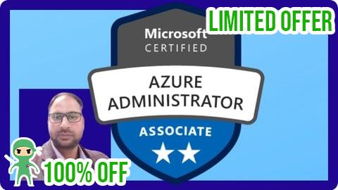 Free Coupon AZ-104: A Complete Hand-On Azure Administrator Training