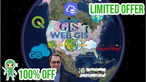 Free Coupon Basic of Desktop GIS & Web GIS: All Types of GIS Software