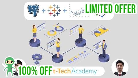 Free Coupon Become a Data Scientist: SQL, Tableau, ML & DL [4-in-1]