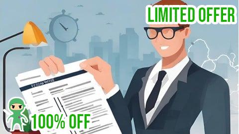 Free Coupon Best Resume, CV, Application Covering Letter writing course