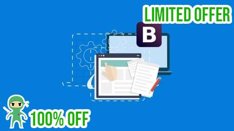 Free Coupon Bootstrap 4 crash course by building Single Page Website