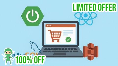 Free Coupon Build a Full-Stack E-commerce App with Spring Boot & React