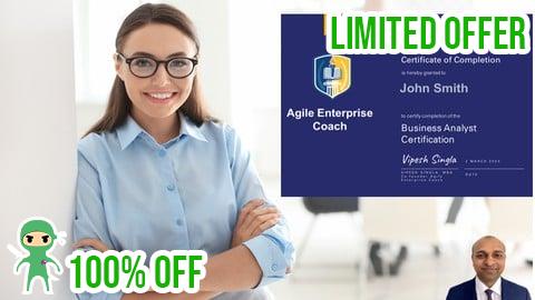 Free Coupon Business Analyst Certificate