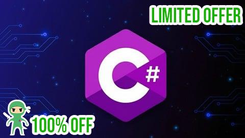 Free Coupon C# (C-Sharp) Practice Tests: 370+ Questions Basic to Advance