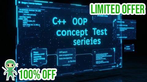 Free Coupon C++ OOP Concept Test Series