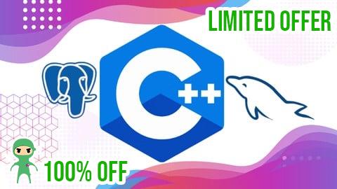 Free Coupon C++ Programming Masterclass with MySQL & PostgreSQL Database
