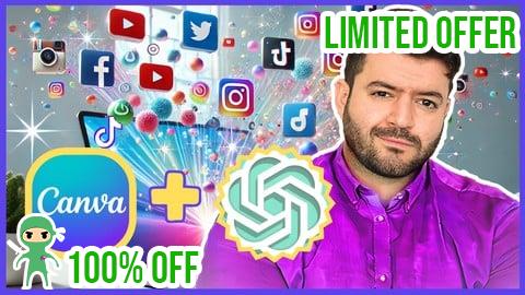 Free Coupon Canva & AI Mastery (BULK Content Creation with AI & ChatGPT)