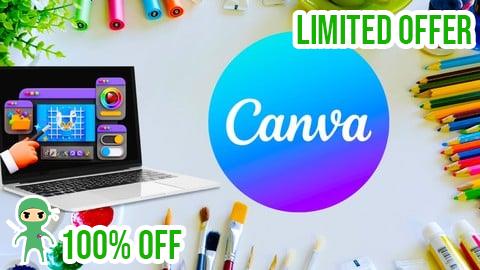 Free Coupon Canva for Graphics Design and Video Editing Masterclass