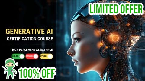 Free Coupon Certified Generative AI & Transformers