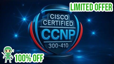 Free Coupon CISCO CCNP ENARSI 300-410 ─ Exam Test: 1500 Questions