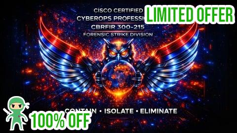 Free Coupon CISCO CyberOps Pro CBRFIR 300-215 ─ Exam Test 1500 Questions