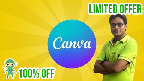 Free Coupon Complete Canva Course : From Basics to Advanced