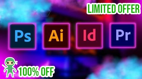 Free Coupon Complete Graphics Design MasterClass with Video Editing