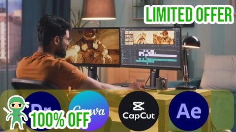 Free Coupon Complete Social Media Video Editing MasterClass Zero to Hero