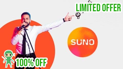 Free Coupon Complete Suno AI Course: Create & Monetize Music