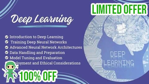 Free Coupon Comprehensive Deep Learning Practice Test: Basic to Advanced