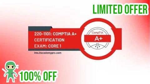 Free Coupon CompTIA A+ Core 1 (220-1201) exam 2025