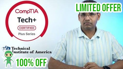 Free Coupon CompTIA Tech+ FC0-U71  Prep Hands-on training, Practice Exam