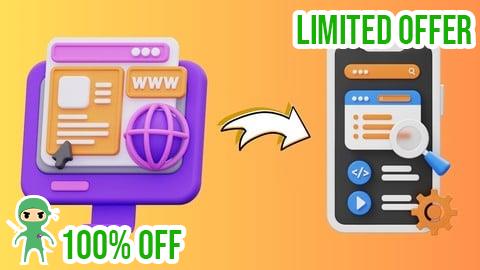 Free Coupon Convert Websites into Mobile Apps (No coding)