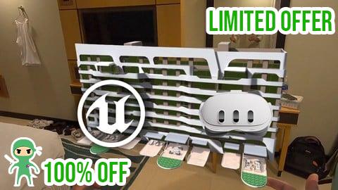 Free Coupon Create Mixed Reality ArchViz in Unreal Engine for Meta Quest