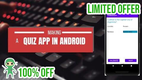 Free Coupon Create Quiz App From Scratch With Firebase Realtime Database