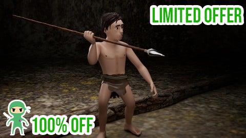 Free Coupon Creating and animating a Caveman Scene in Maya