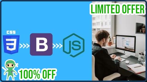 Free Coupon CSS, Bootstrap ,JavaScript, Web Development Course