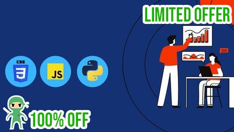 Free Coupon CSS, JavaScript And Python Complete Course